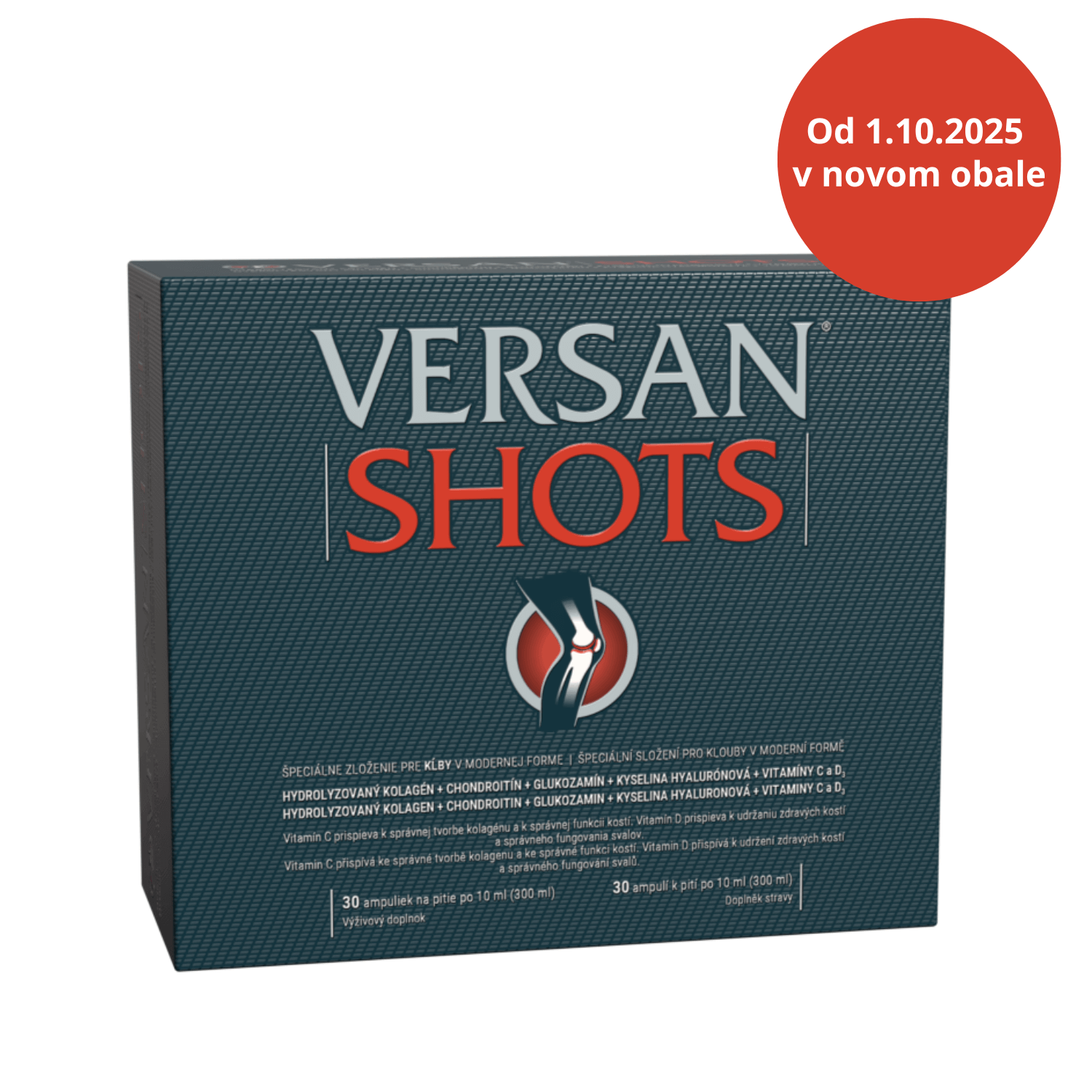 Nove balenie Versan Shots